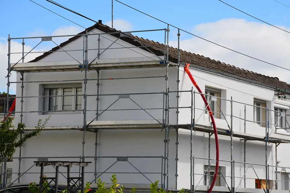 Rénovation façade à Harnoncourt